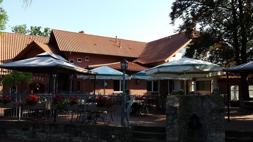 Hotel Restaurant Am Pfauenhof ควาเคนบรุค ภายนอก รูปภาพ